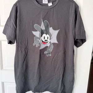 Disney T-Shirt Oswald The Lucky Rabbit Black Size large
